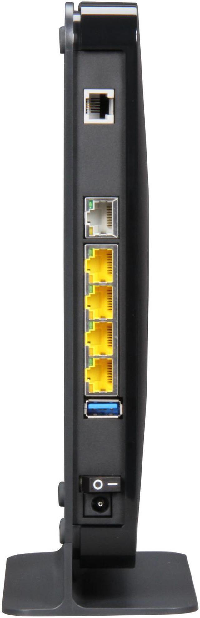 Alt view image 4 of 5 - NETGEAR DGND3700-100NAS N600 Dual Band Wi-Fi DSL Modem Router ADSL2+ Gigabit Ethernet