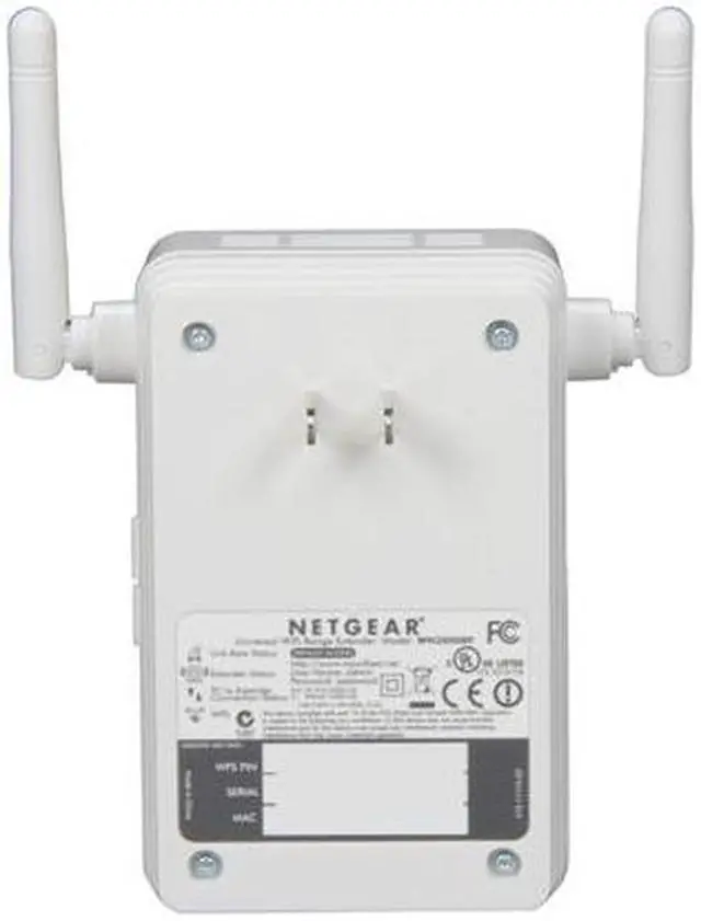 Alt view image 4 of 6 - NETGEAR N300 Wall Plug Version WiFi Range Extender (WN3000RP)