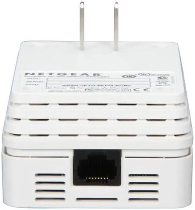 Alt view image 8 of 9 - NETGEAR Powerline 500 Mbps 4-port Network Adapter Kit (XAVB5004)