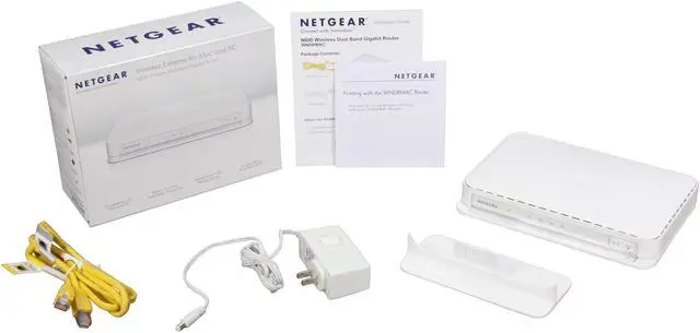 Alt view image 6 of 6 - NETGEAR WNDRMAC-100NAS Wireless Gigabit Open Source Router/ USB port Rangemax 2.4/5GHz Simultaneous N600 Dual Band IEEE 802.11a/b/g/n, IEEE 802.3/3u/3ab
