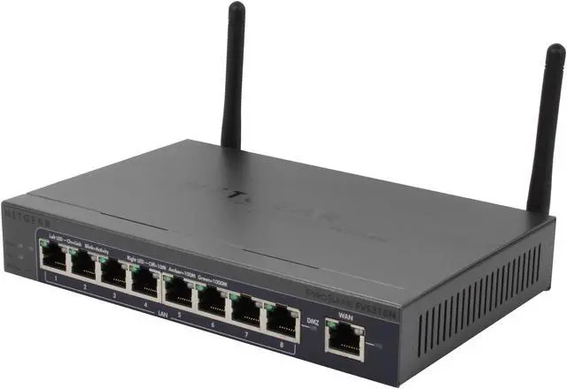 Main image of NETGEAR FVS318N-100NAS ProSafe Wireless-N 8-port Gigabit VPN Firewall