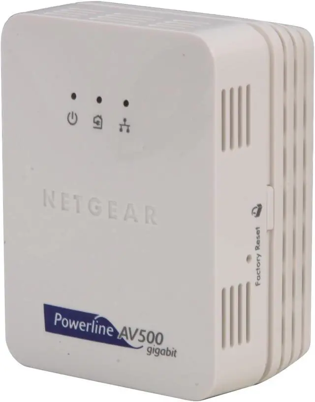 Main image of NETGEAR XAV5001-100NAR Powerline AV 500 Adapter Up to 500Mbps