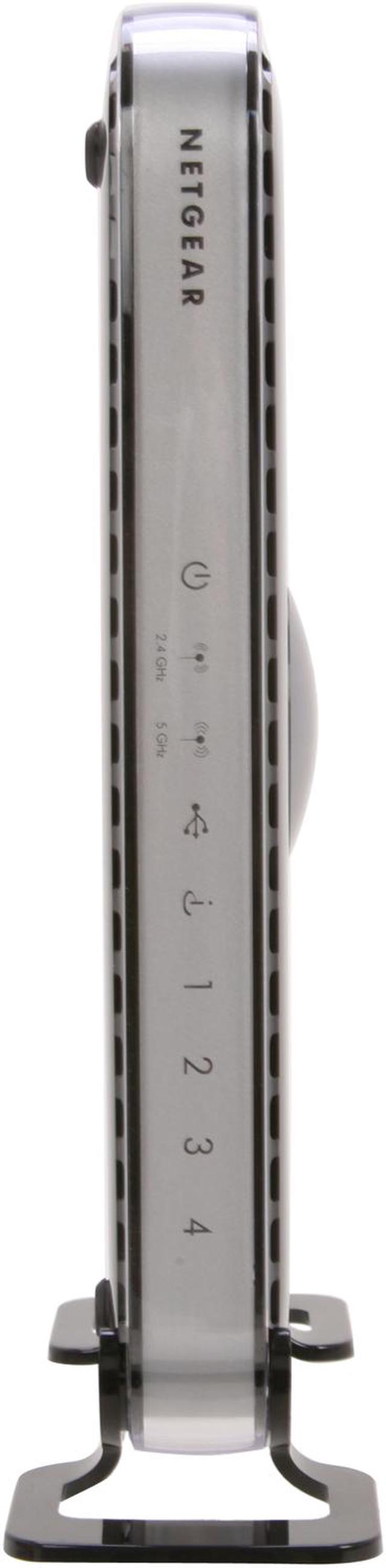 Alt view image 2 of 5 - NETGEAR WNDR3400 N600 Wireless Router Simultaneous Dual Band IEEE 802.11a/b/g/n 2.4/5GHz 10/100 Mbps Ethernet Port x4