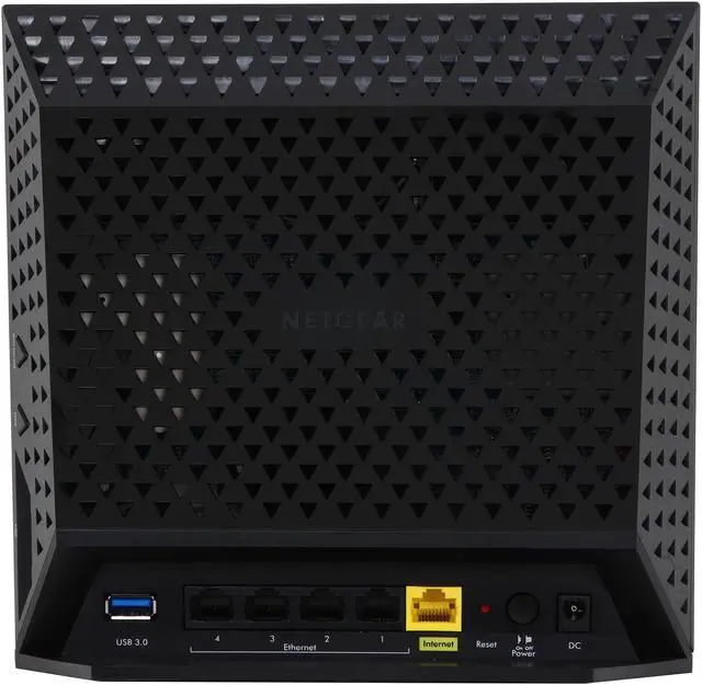Alt view image 4 of 6 - NETGEAR AC1750 Dual Band WiFi Gigabit Router R6300-NAS