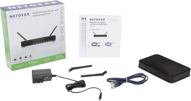 Alt view image 5 of 5 - NETGEAR WNR1500-100NAS N300 Wireless Router IEEE 802.3/3u, IEEE 802.11b/g/n