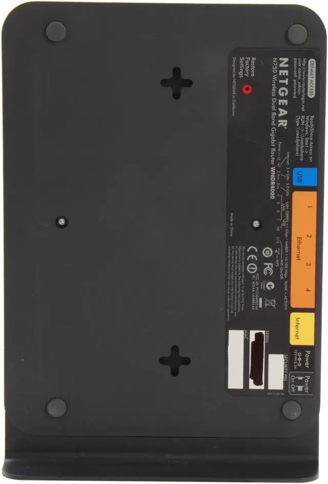 Alt view image 6 of 7 - NETGEAR WNDR4000-100NAR N750 Wireless Dual Band Gigabit Router IEEE 802.11a/b/g/n, IEEE 802.3/3u/3ab Manufacturer Recertified