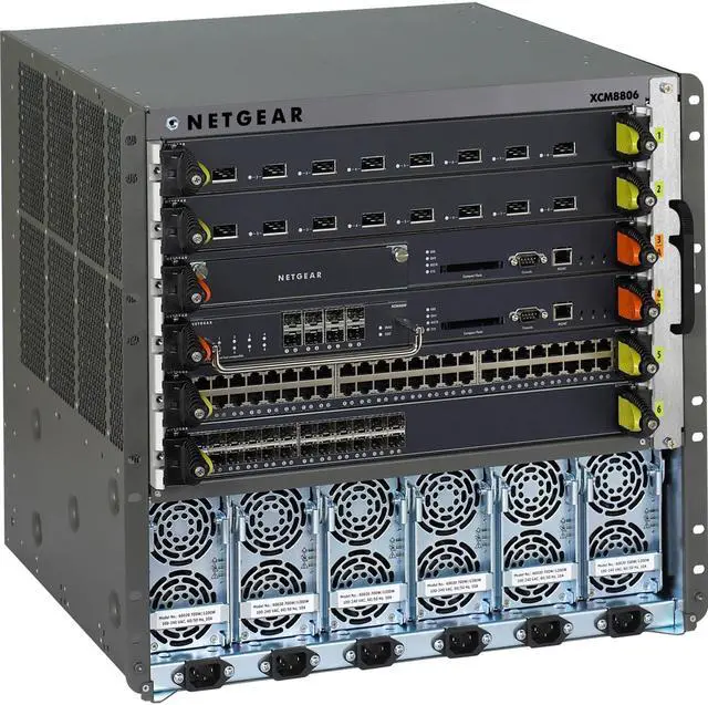 Main image of Netgear 8800 Series 6-Slot Chassis Switch