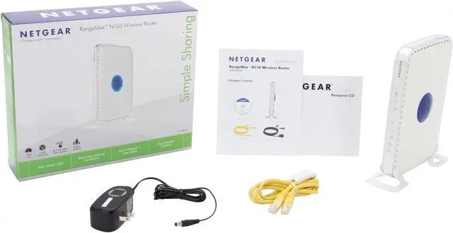 Alt view image 5 of 5 - NETGEAR WPN824N-100NAS RangeMax N150 Wireless Router IEEE 802.3/3u, IEEE 802.11b/g/n