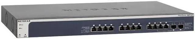 Alt view image 2 of 4 - NETGEAR ProSAFE 12-Port 10GBase-T Gigabit Smart Managed Switch (XS712T) - Lifetime Warranty