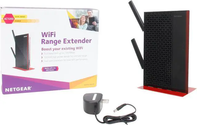Alt view image 6 of 6 - NETGEAR AC1200 Wireless WiFi Range Extender (EX6200)