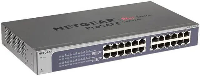 Alt view image 2 of 5 - NETGEAR 24-Port Gigabit Rackmount Smart Managed Plus Switch, ProSAFE Lifetime Protection (JGS524E)