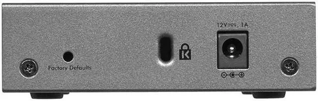 Alt view image 5 of 5 - Netgear ProSafe Plus Switch, 5-Port Gigabit Ethernet