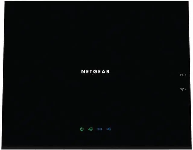 Main image of NETGEAR AC1450 Dual Band Gigabit Smart WiFi Router Two (2) USB ports—one USB 3.0 and one USB 2.0 port IEEE 802.11 b/g/n 2.4 GHz IEEE 802.11 a/n/ac 5.0 GHz Five (5) 10/100/1000 (1 WAN and 4 LAN) Gigabit Ethernet ports with auto-sensing techn