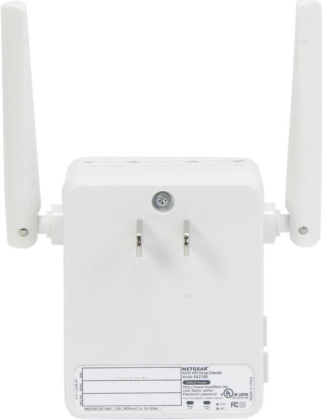 Alt view image 4 of 6 - NETGEAR WiFi Range Extender N300 | WiFi coverage up to 300 Mbps (EX2700)