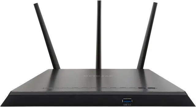 Alt view image 2 of 6 - NETGEAR Nighthawk AC1900 Dual Band Wireless Gigabit Router (R7000)