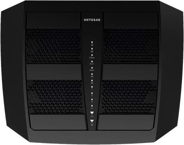 Alt view image 5 of 6 - NETGEAR Nighthawk X6S AC4000 Tri-Band WiFi Router, Gigabit Ethernet, MU-MIMO, Compatible with Amazon Echo/Alexa (R8000P)