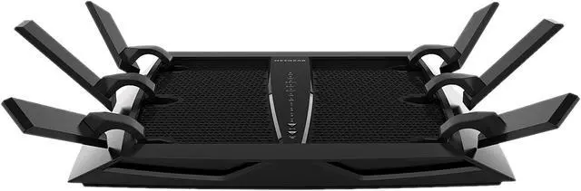 Alt view image 2 of 6 - NETGEAR Nighthawk X6S AC4000 Tri-Band WiFi Router, Gigabit Ethernet, MU-MIMO, Compatible with Amazon Echo/Alexa (R8000P)