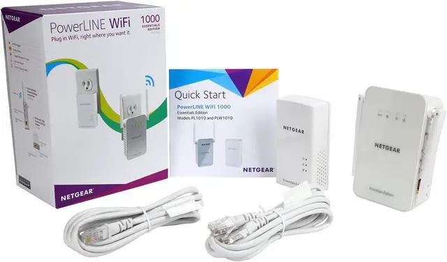 Alt view image 7 of 7 - NETGEAR PowerLINE 1000 Mbps WiFi, 802.11ac, 1 Gigabit Port - Essentials Edition (PLW1010)