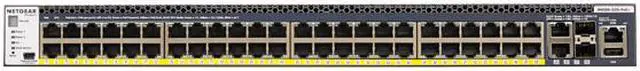 Alt view image 2 of 4 - NETGEAR 48x1G PoE+ 480W, 2x10G, 2xSFP+ Managed Switch | GSM4352PA