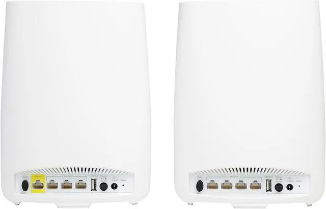 Alt view image 3 of 6 - NETGEAR Orbi Ultra-Performance Whole Home Mesh WiFi System - fastest WiFi router and single satellite extender with speeds up to 3 Gbps over 5,000 sq. feet, AC3000 (RBK50)