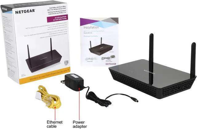 Alt view image 6 of 6 - NETGEAR WAC104 Dual Band Wireless AC1200 Access Point for Small Business
