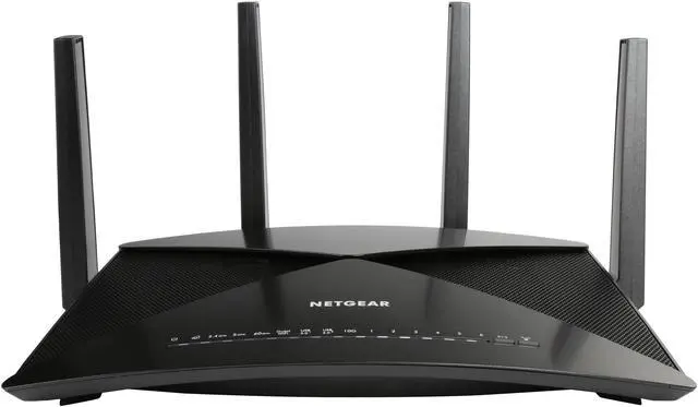 Alt view image 2 of 6 - NETGEAR Nighthawk X10 AD7200 802.11ac/ad Quad-Stream Smart WiFi Router, 1.7GHz Quad-core Processor, Plex Media Server, Compatible with Amazon Alexa (R9000)