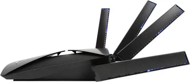 Alt view image 3 of 6 - NETGEAR Nighthawk X10 AD7200 802.11ac/ad Quad-Stream Smart WiFi Router, 1.7GHz Quad-core Processor, Plex Media Server, Compatible with Amazon Alexa (R9000)