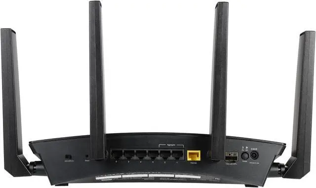 Alt view image 4 of 6 - NETGEAR Nighthawk X10 AD7200 802.11ac/ad Quad-Stream Smart WiFi Router, 1.7GHz Quad-core Processor, Plex Media Server, Compatible with Amazon Alexa (R9000)