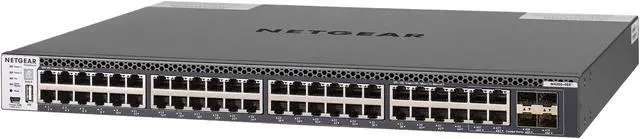 Alt view image 3 of 4 - Netgear ProSafe M4300 48G Managed Switch 48 x 10GbE