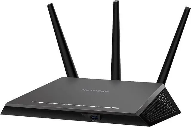 Main image of NETGEAR Nighthawk AC2300 Dual Band Smart WiFi Router, Gigabit Ethernet, MU-MIMO, Compatible with Amazon Echo/Alexa and Circle Smart Parental Controls (R7000P)