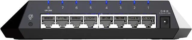 Alt view image 4 of 5 - NETGEAR Nighthawk S8000 Gaming & Streaming Advanced 8-Port Gigabit Ethernet Switch (GS808E)