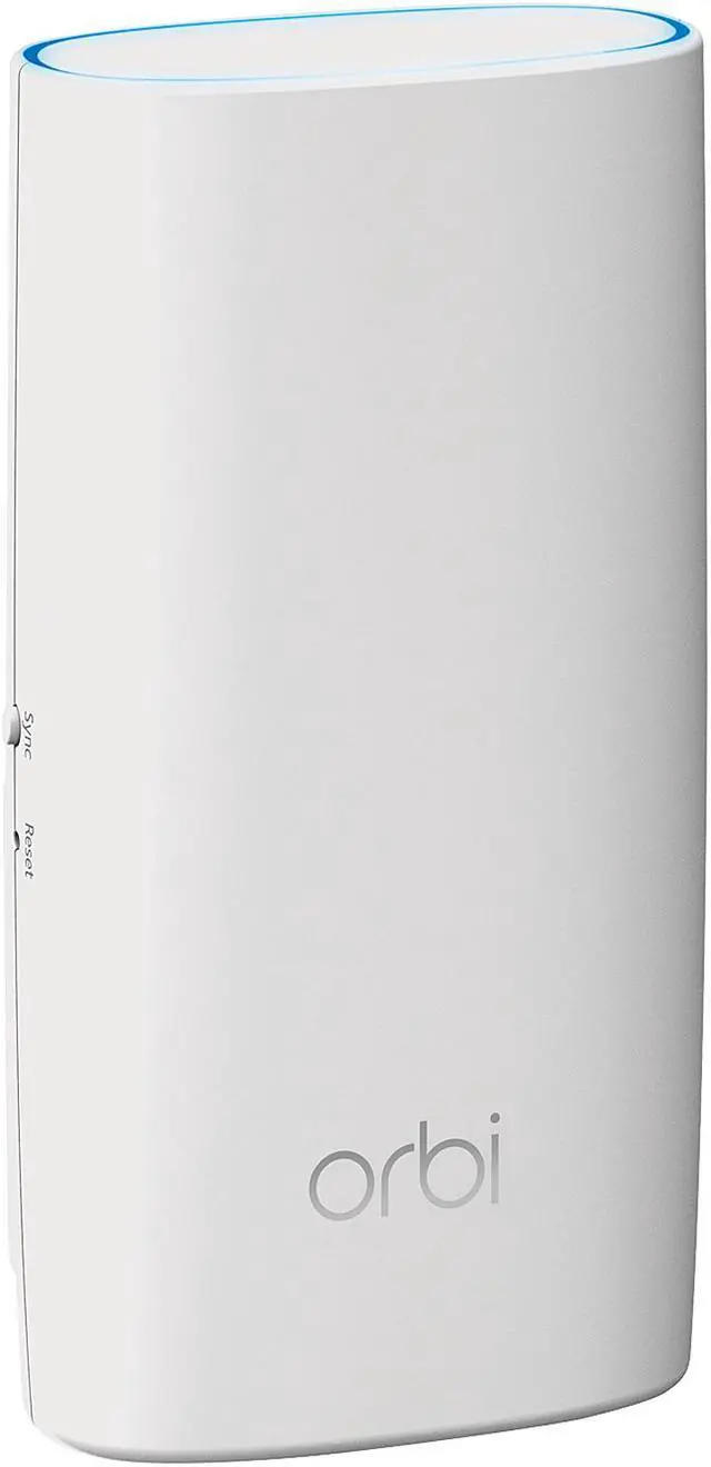 Alt view image 2 of 4 - NETGEAR Orbi Wall-Plug Whole Home Mesh WiFi Satellite Extender - works with your Orbi router to add 1,500 sq. feet of coverage at speeds up to 2.2 Gbps, AC2200 (RBW30)