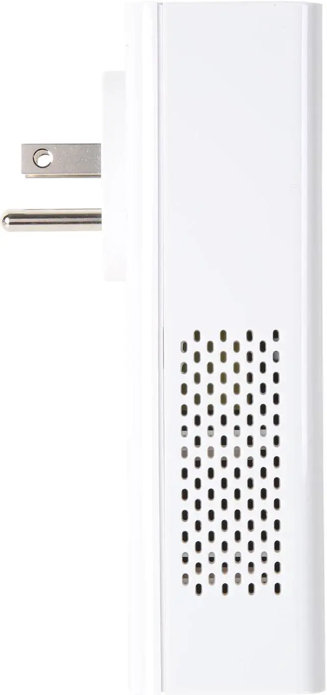 Alt view image 5 of 7 - NETGEAR Powerline Adapter 2000 Mbps (2) Gigabit Ethernet Ports with Passthrough + Extra Outlet (PLP2000)