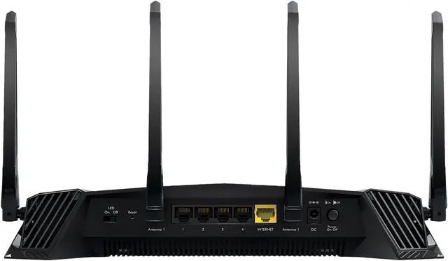 Alt view image 3 of 5 - NETGEAR Nighthawk Pro Gaming Wi-Fi Router (XR500), AC2600 Dual-Band Quad Stream Gigabit, Gaming Dashboard, Geo Filter, Quality of Service (QoS), Gaming VPN Client