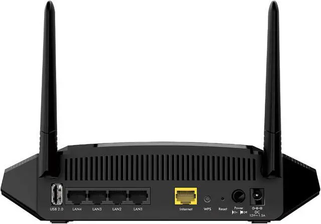 Alt view image 3 of 4 - NETGEAR AC1600 Smart Wi-Fi Router - Dual Band Gigabit (R6260)