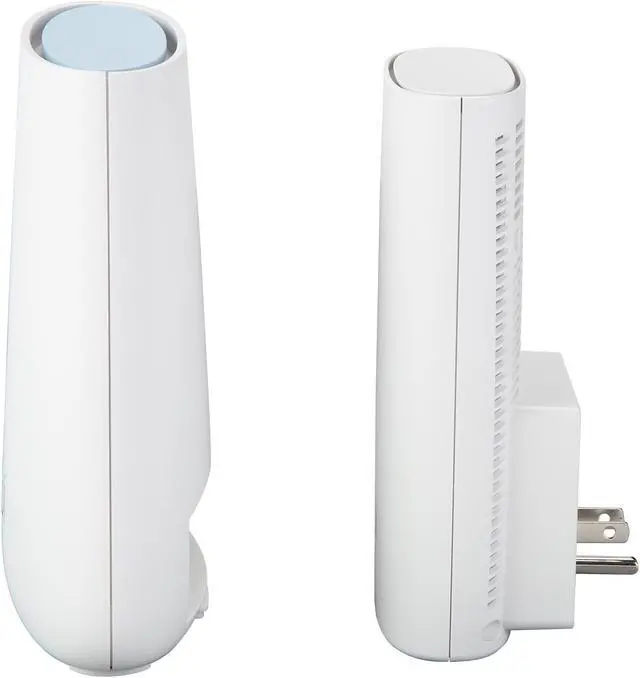Alt view image 5 of 6 - NETGEAR Orbi Compact Wall-Plug Whole Home Mesh WiFi System - WiFi Router and Wall-Plug Satellite Extender with speeds up to 2.2 Gbps Over 3,500 sq. feet, AC2200 (RBK20W)