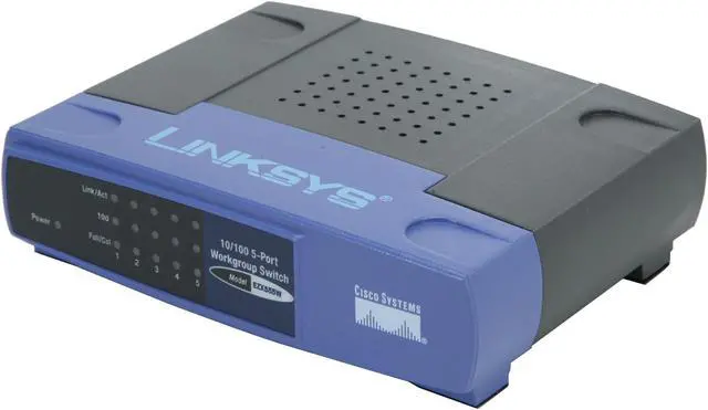 Main image of LINKSYS EZXS55W Workgroup Switch
