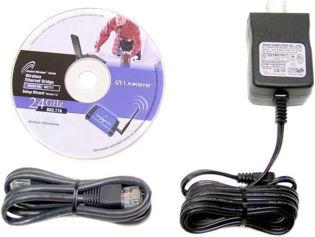 Alt view image 3 of 4 - LINKSYS WET11 Wireless Ethernet Bridge
