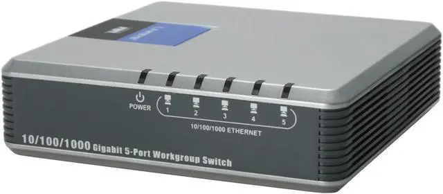 Main image of LINKSYS EG005W Gigabit 5-Port Switch