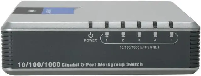Alt view image 2 of 6 - LINKSYS EG005W Gigabit 5-Port Switch