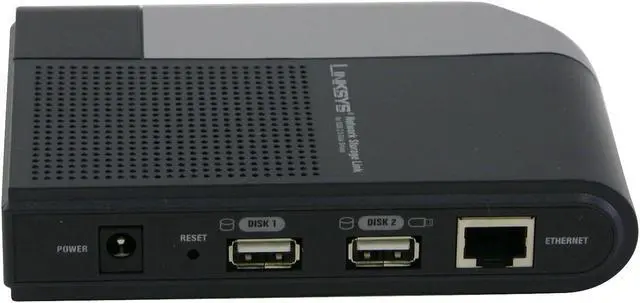 Alt view image 3 of 5 - LINKSYS NSLU2 Diskless System Network Storage Link for USB2.0 Disk Drives