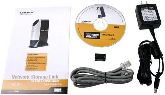 Alt view image 4 of 5 - LINKSYS NSLU2 Diskless System Network Storage Link for USB2.0 Disk Drives
