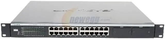 Alt view image 2 of 5 - LINKSYS PC22224 ProConnect II 2224 Layer 2 Management Ethernet Switch