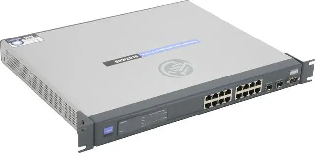 Main image of Cisco Small Business SRW2016 Gigabit Switch with WebView