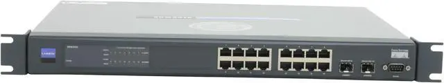 Alt view image 3 of 5 - Cisco Small Business SRW2016 Gigabit Switch with WebView