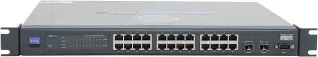 Alt view image 3 of 6 - Cisco Small Business SRW2024 Gigabit Switch with WebView