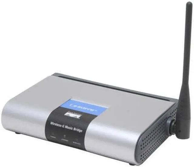 Alt view image 2 of 5 - LINKSYS WMB54G Wireless-G Music Bridge