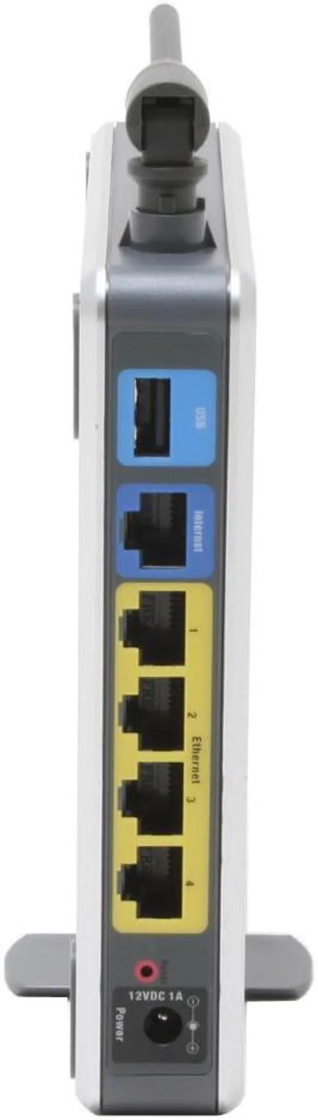Alt view image 5 of 6 - Linksys WRTSL54GS Wireless-G Media Storage Link Router with SpeedBooster IEEE 802.11b, 802.11g, 802.3, 802.3u, USB 1.0, USB 2.0