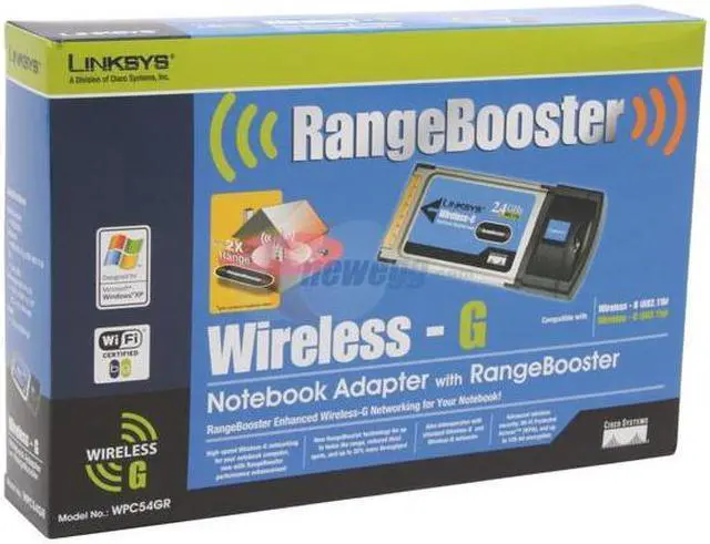 Alt view image 4 of 4 - LINKSYS WPC54GR Network Adapter