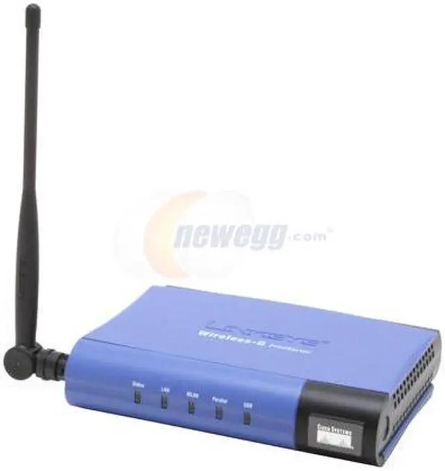 Main image of LINKSYS WPS54GU2-BP Wireless-G Print Server 802.11b / g, RJ45 LPT, USB 2.0